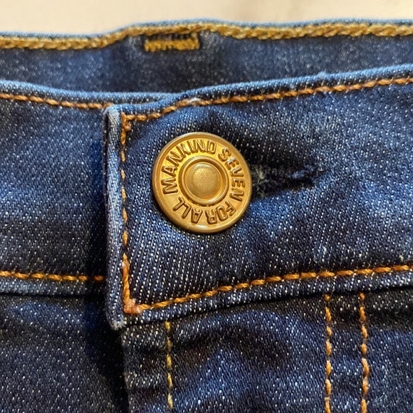 7 for All Mankind Denim Shorts Size 27 - Picture 3 of 8